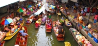Damnoen Saduak Floating Market, 2 hr from Bangkok